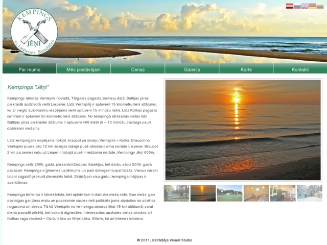 Jēņi kempings, Liepenes Rundāles, SIA