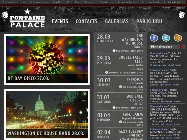 Fontaine Hotel viesnīca, Fontaine.Ent., SIA