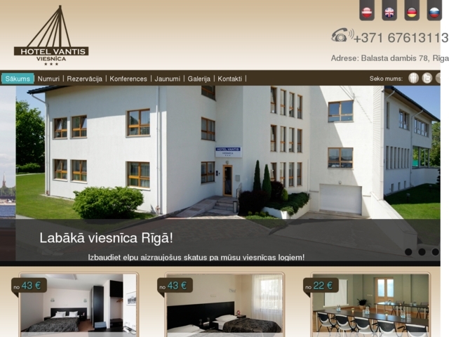 Hotel Vantis viesnīca, 