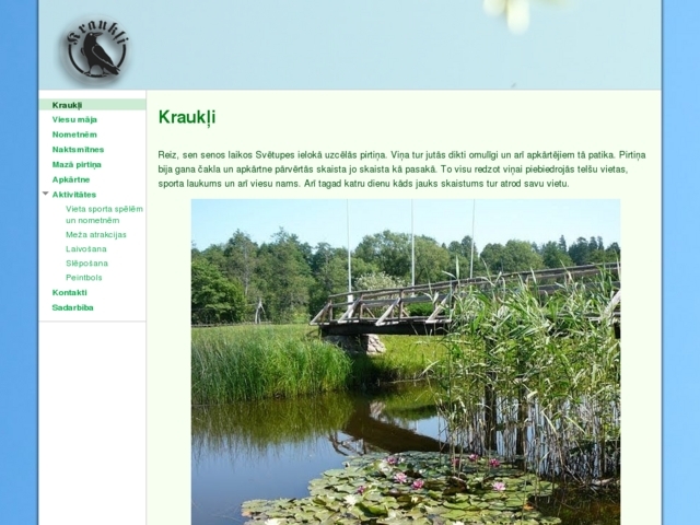 Kraukļu lauku māja, Kraukļi, ZS