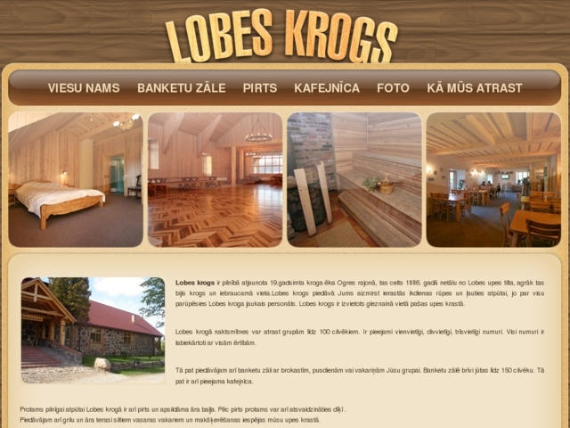 Lobes Krogs viesu nams, EAG Koks, SIA