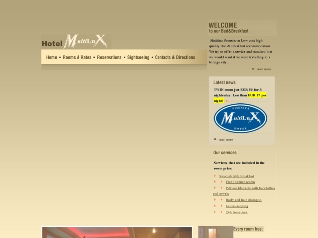 MultiLux viesu nams, 