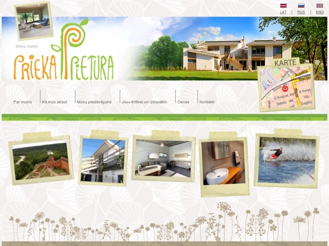 Prieka pietura ģimenes viesu nams, 