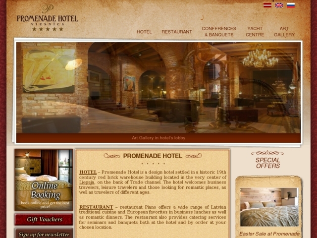 Promenāde Hotel viesnīca, MIG Holdings, SIA