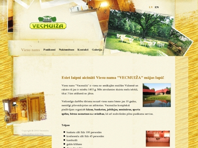 Viesu nams Vecmuiža, SIA